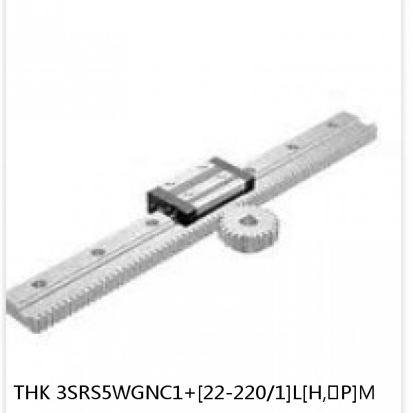 3SRS5WGNC1+[22-220/1]L[H,​P]M THK Miniature Linear Guide Full Ball SRS-G Accuracy and Preload Selectable