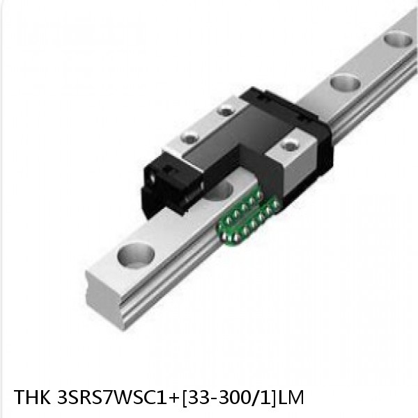 3SRS7WSC1+[33-300/1]LM THK Miniature Linear Guide Caged Ball SRS Series