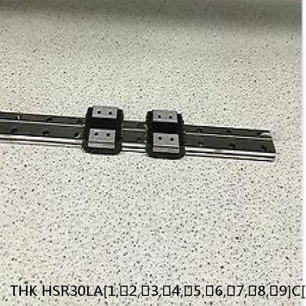 HSR30LA[1,​2,​3,​4,​5,​6,​7,​8,​9]C[0,​1]M+[134-2520/1]LM THK Standard Linear Guide Accuracy and Preload Selectable HSR Series