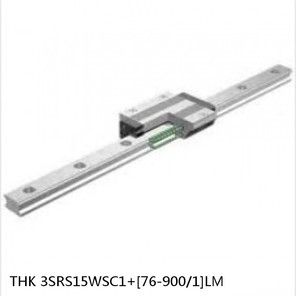 3SRS15WSC1+[76-900/1]LM THK Miniature Linear Guide Caged Ball SRS Series