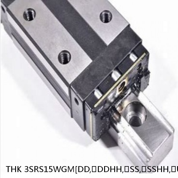 3SRS15WGM[DD,​DDHH,​SS,​SSHH,​UU]+[57-1000/1]LM THK Miniature Linear Guide Full Ball SRS-G Accuracy and Preload Selectable