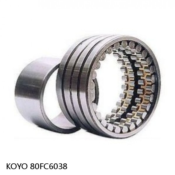 80FC6038 KOYO Four-row cylindrical roller bearings