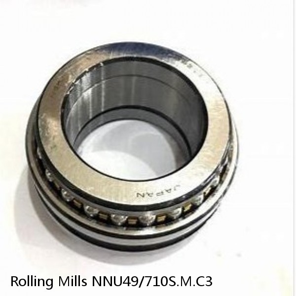 NNU49/710S.M.C3 Rolling Mills Sealed spherical roller bearings continuous casting plants
