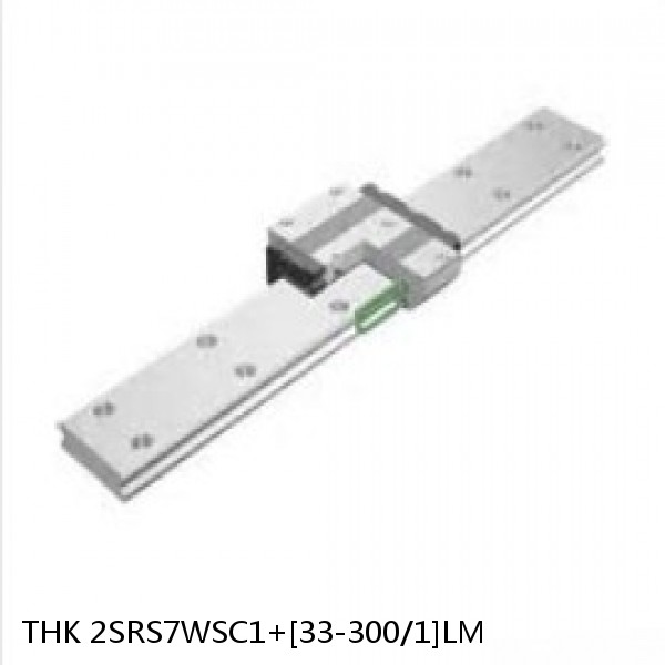 2SRS7WSC1+[33-300/1]LM THK Miniature Linear Guide Caged Ball SRS Series #1 small image