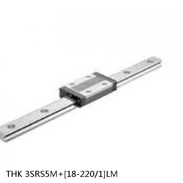 3SRS5M+[18-220/1]LM THK Miniature Linear Guide Caged Ball SRS Series #1 small image