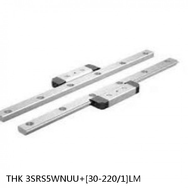 3SRS5WNUU+[30-220/1]LM THK Miniature Linear Guide Caged Ball SRS Series #1 small image