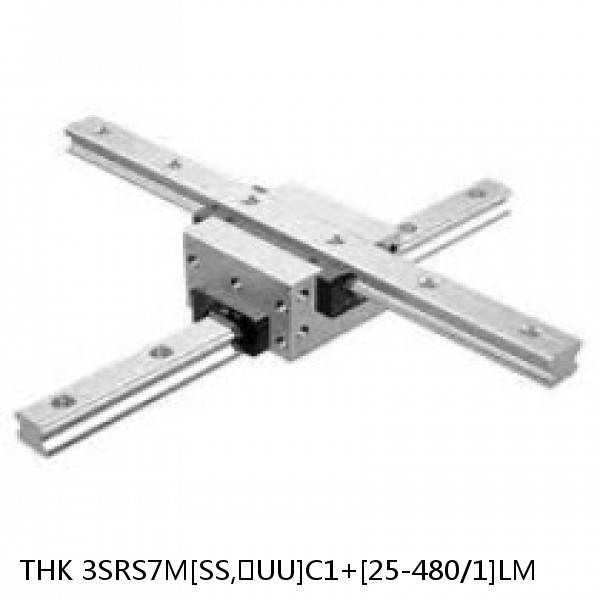 3SRS7M[SS,​UU]C1+[25-480/1]LM THK Miniature Linear Guide Caged Ball SRS Series #1 small image