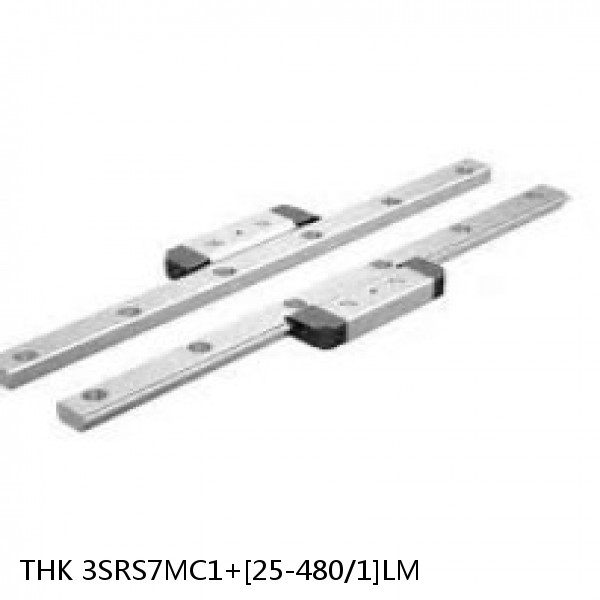 3SRS7MC1+[25-480/1]LM THK Miniature Linear Guide Caged Ball SRS Series #1 small image