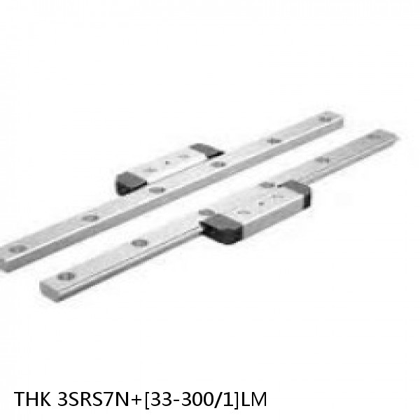 3SRS7N+[33-300/1]LM THK Miniature Linear Guide Caged Ball SRS Series