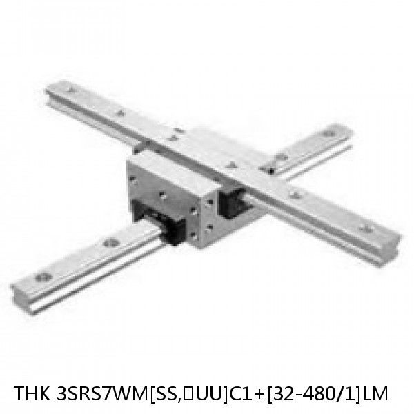 3SRS7WM[SS,​UU]C1+[32-480/1]LM THK Miniature Linear Guide Caged Ball SRS Series #1 small image