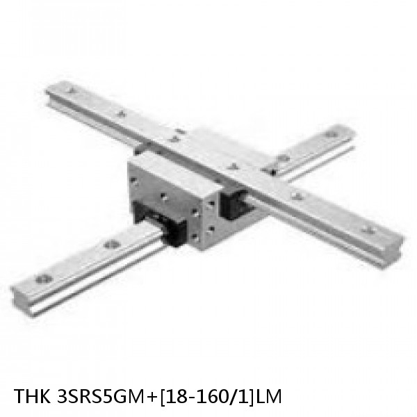 3SRS5GM+[18-160/1]LM THK Miniature Linear Guide Full Ball SRS-G Accuracy and Preload Selectable #1 small image