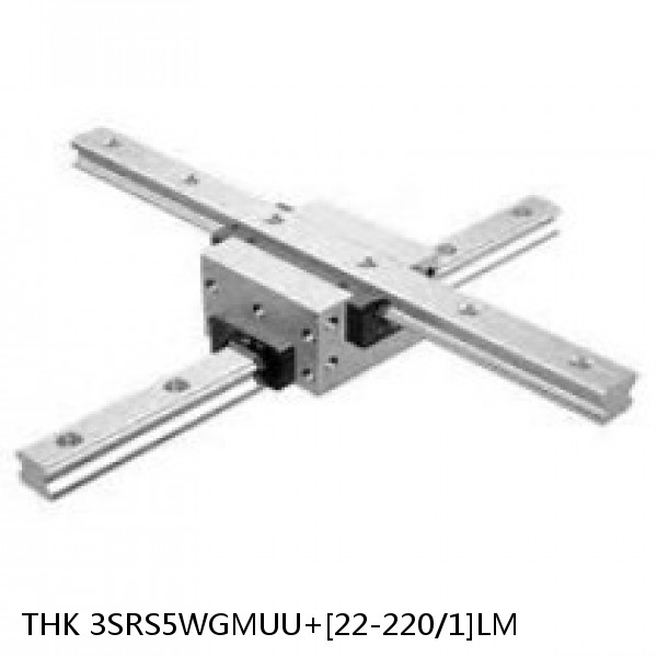 3SRS5WGMUU+[22-220/1]LM THK Miniature Linear Guide Full Ball SRS-G Accuracy and Preload Selectable