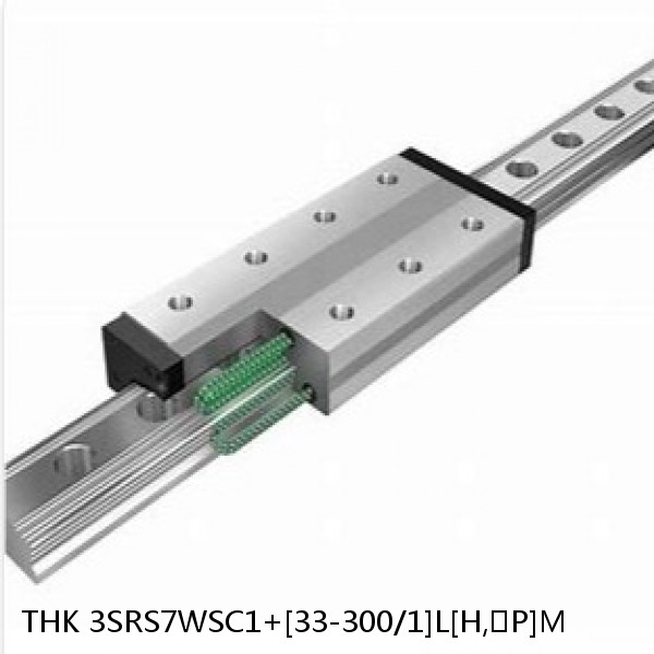 3SRS7WSC1+[33-300/1]L[H,​P]M THK Miniature Linear Guide Caged Ball SRS Series #1 small image