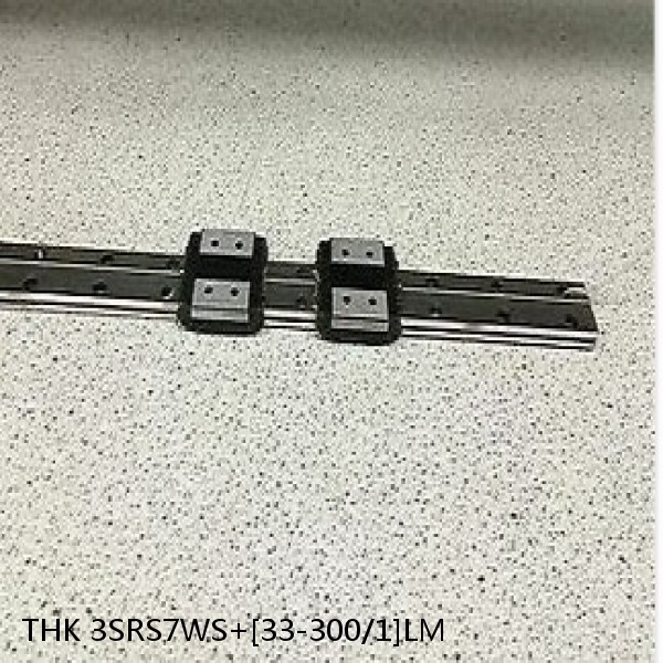 3SRS7WS+[33-300/1]LM THK Miniature Linear Guide Caged Ball SRS Series #1 small image