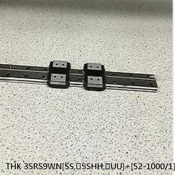 3SRS9WN[SS,​SSHH,​UU]+[52-1000/1]LM THK Miniature Linear Guide Caged Ball SRS Series #1 small image