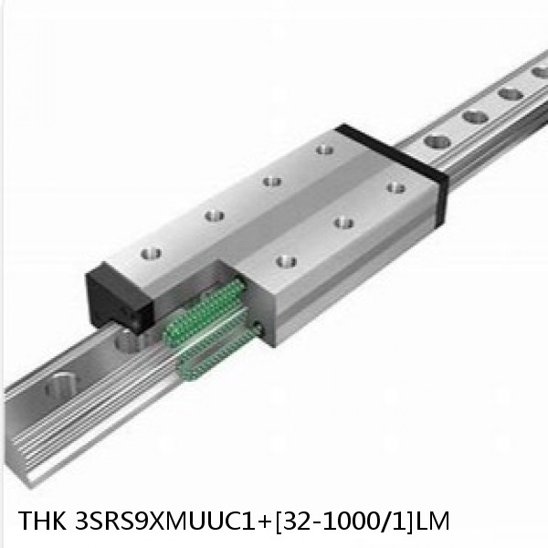 3SRS9XMUUC1+[32-1000/1]LM THK Miniature Linear Guide Caged Ball SRS Series #1 small image