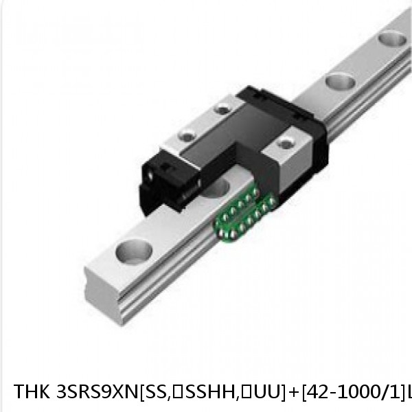 3SRS9XN[SS,​SSHH,​UU]+[42-1000/1]LM THK Miniature Linear Guide Caged Ball SRS Series #1 small image