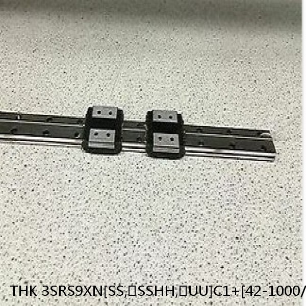 3SRS9XN[SS,​SSHH,​UU]C1+[42-1000/1]L[H,​P]M THK Miniature Linear Guide Caged Ball SRS Series #1 small image