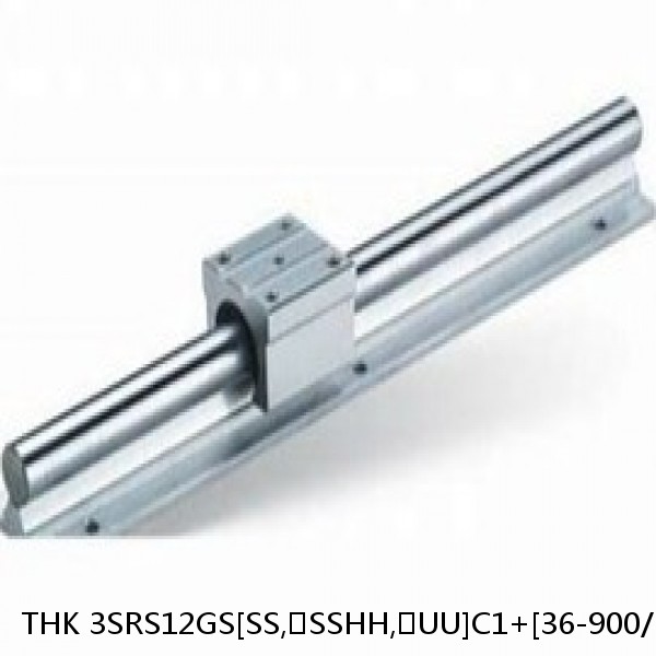 3SRS12GS[SS,​SSHH,​UU]C1+[36-900/1]LM THK Miniature Linear Guide Full Ball SRS-G Accuracy and Preload Selectable