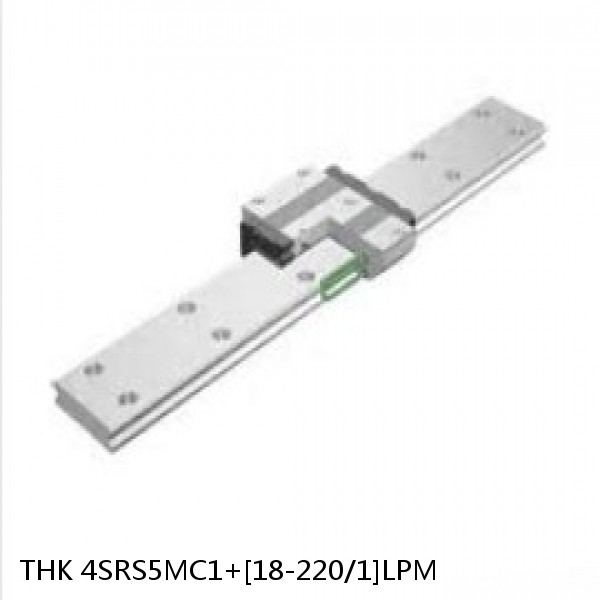 4SRS5MC1+[18-220/1]LPM THK Miniature Linear Guide Caged Ball SRS Series #1 small image